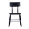 Flash Furniture Jackson Commercial Grade Rustic Black Industrial Wood Dining Chair, 4PK 4-XU-DG-W0236-BLK-GG - alternate 3